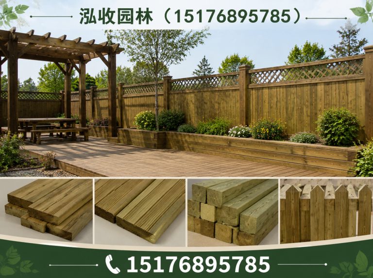 舟山塑木地板展示图